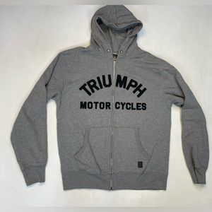 Triumph Gray Hoodie for Men